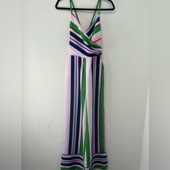 Ted Baker Canbala Bay Honour Jumpsuit Stripe Wide Leg. Size 1 - Picture 6 of 14